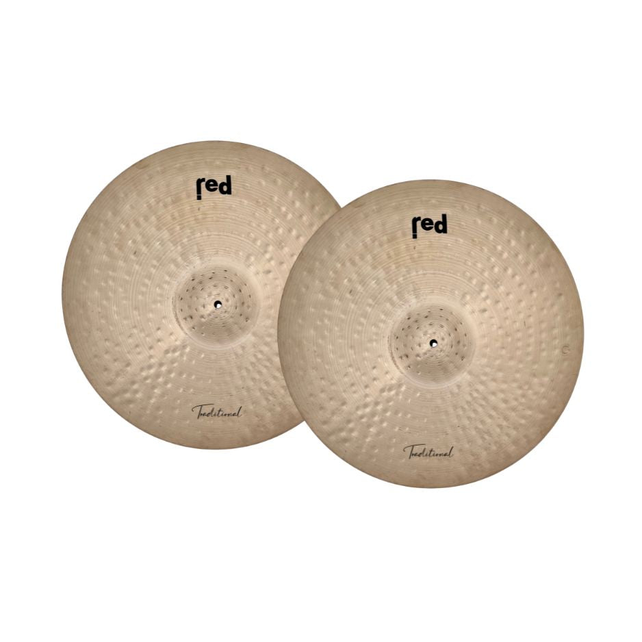 Traditional Black Logo Extra Hammer Cymbals | Red Cymbals