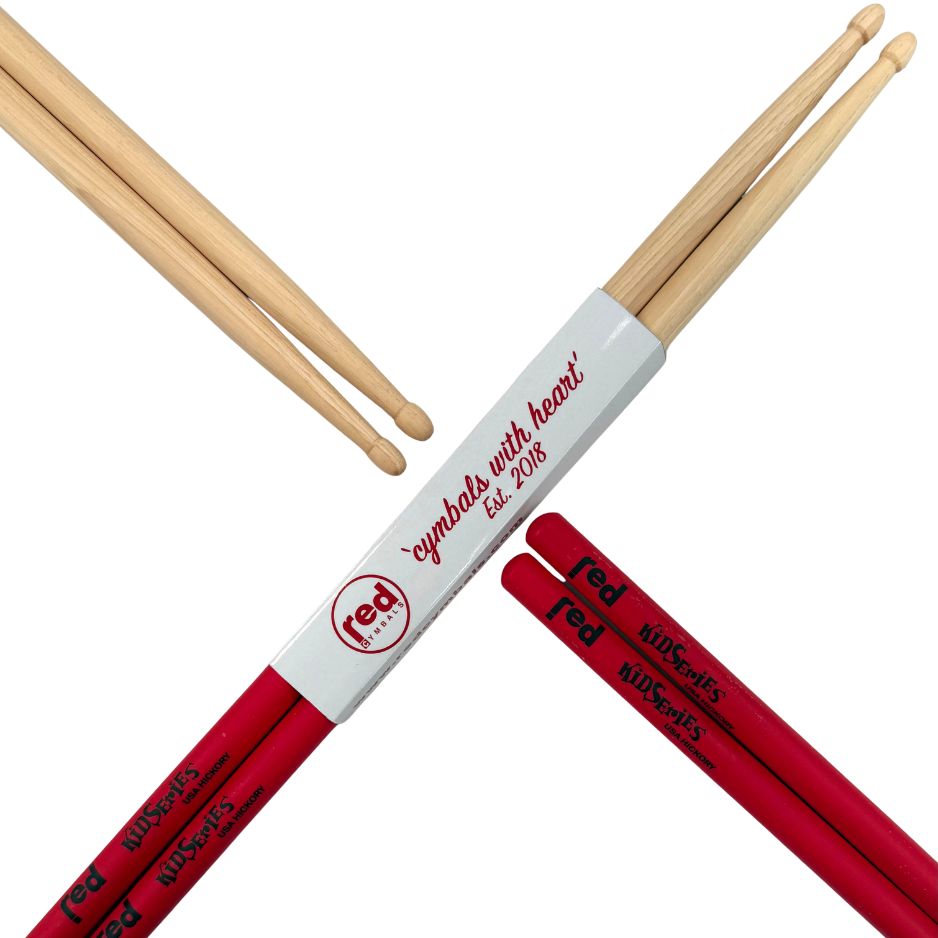 Red Drumsticks Kids' Series Red/Natural