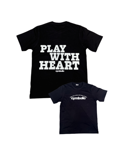 Cymbolic - Play with Heart T-shirt
