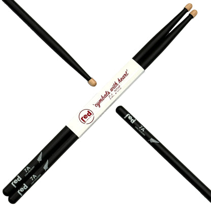 Red Drumsticks Silver Fern Sticks Black or Silver